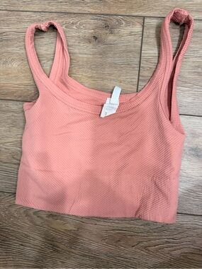 Nikibiki Dusty Rose Ribbed Tank 0191